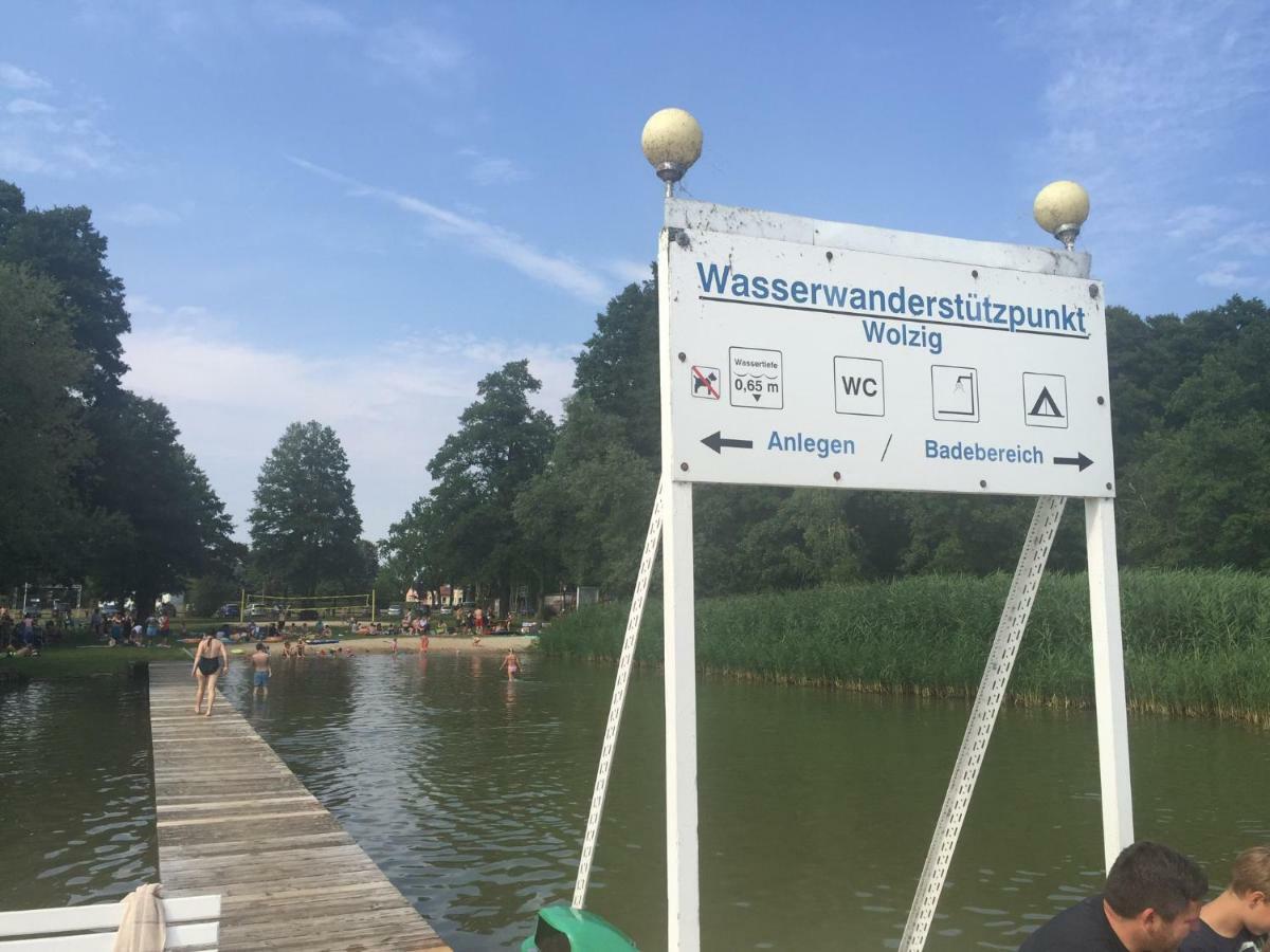 Ferienwohnung Vor Den Toren Berlins Heidesee エクステリア 写真